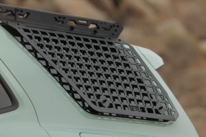 Toyota 4Runner Exterior Window Molle - Driver Side - DV8 Offroad - For DV8 Roof Rack - Black Powder Coated - `25-`26